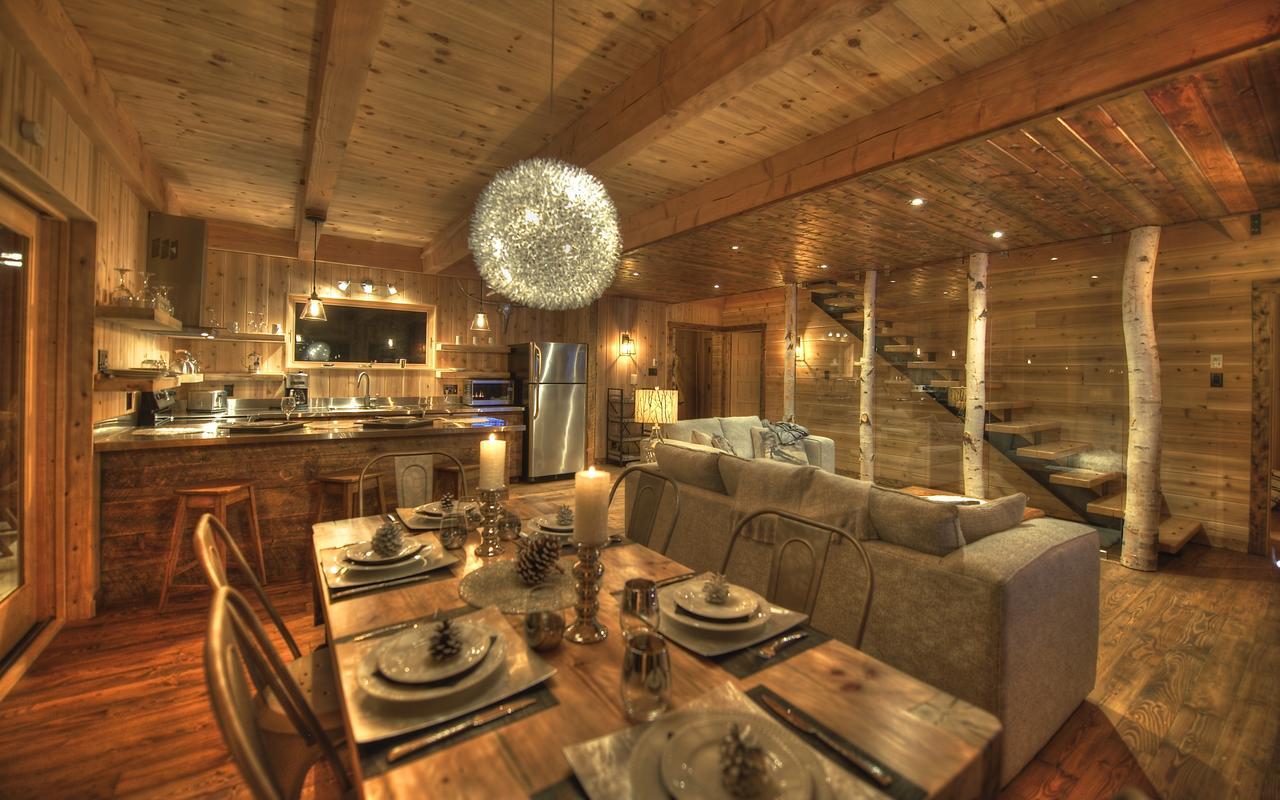 Les Bouleaux - Les Chalets Spa Canada La Malbaie Exterior foto